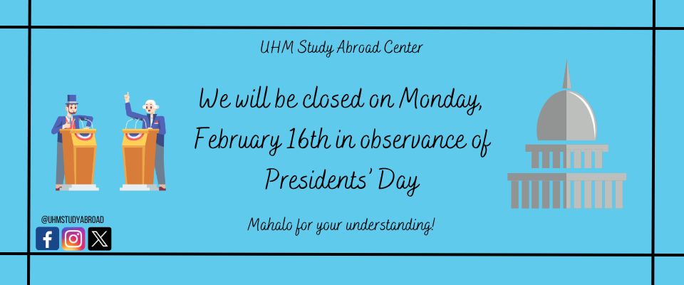 Presidents' Day Website Banner