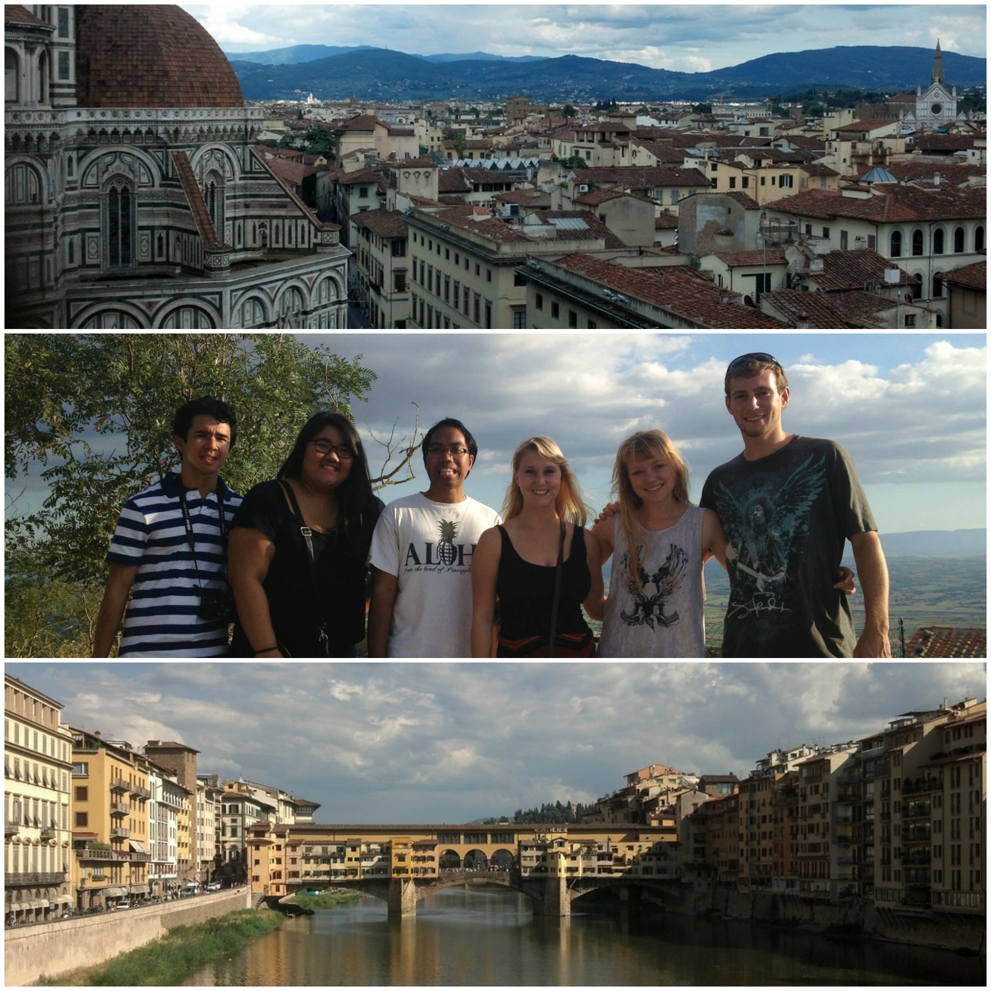 Scenic views of Florence, Italy.